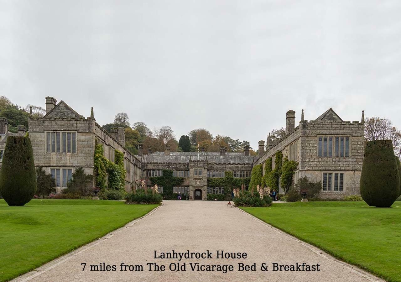 The Old Vicarage Bed & Breakfast Luxulyan Dış mekan fotoğraf
